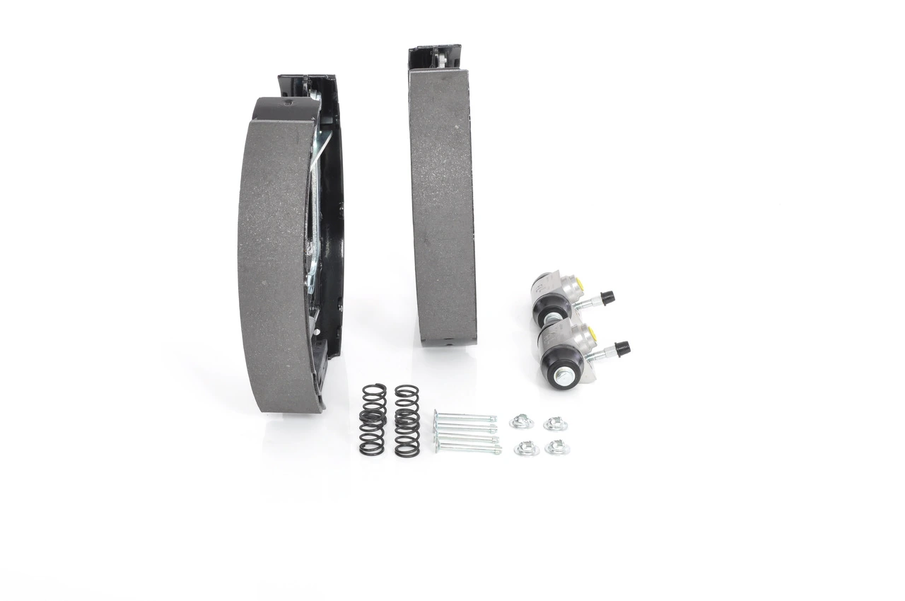 Sapatas do freio traseiras de tambor, montadas com cilindros, kit Bosch 0204114634 preço, a partir de 109,79 USD