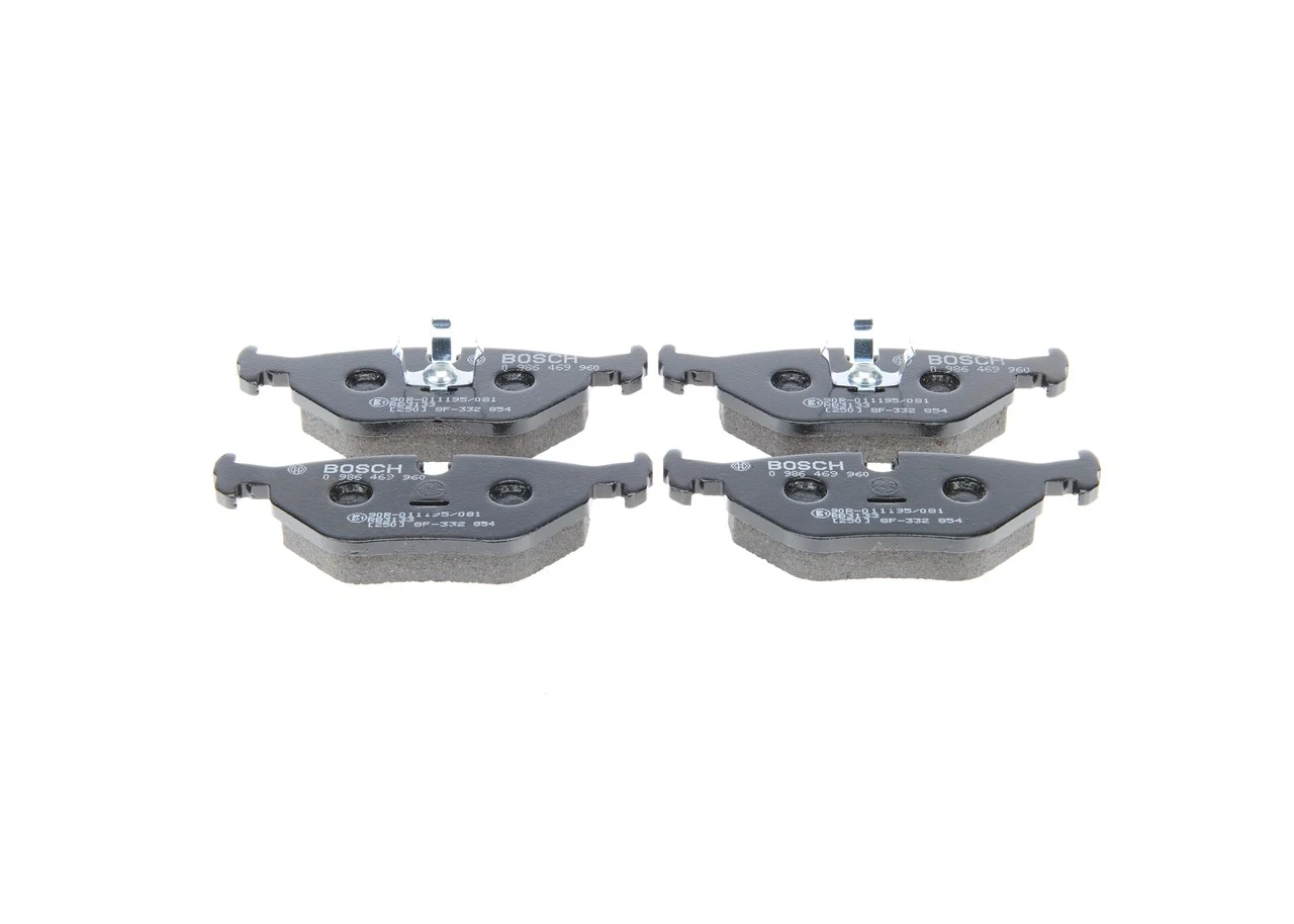 Compre 0986469960 Bosch Sapatas do freio traseiras de disco