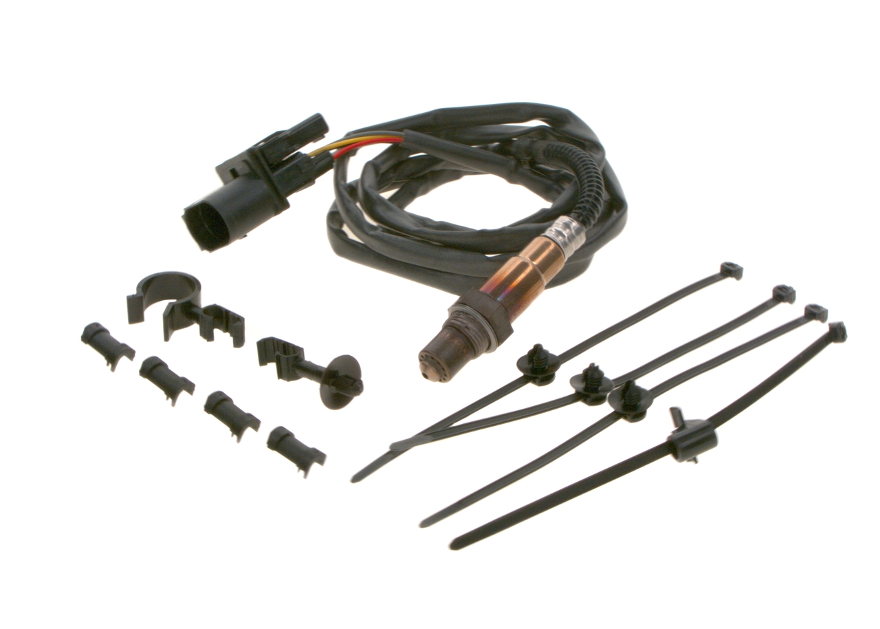 Compre 0258007361 Bosch Sonda lambda, sensor esquerdo de oxigênio até o catalisador