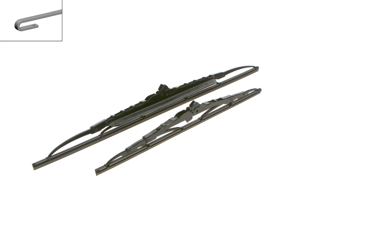 Compre 3397118427 Bosch Limpa-pára-brisas do pára-brisas, kit de 2 un.
