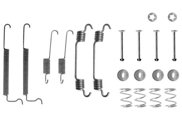  Kit de montagem das sapatas traseiras de tambor Daewoo Nubira I sedan (J10, J15) (1997 - 2001) I