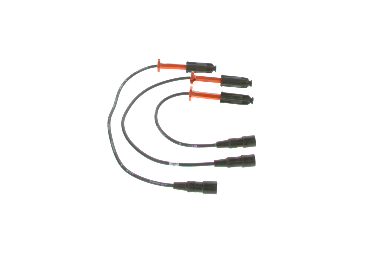 0986356329 Bosch Fios de alta voltagem, kit