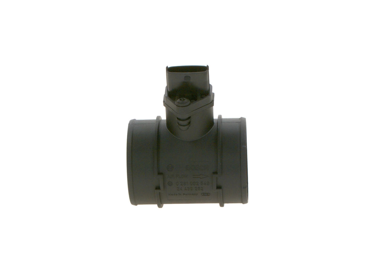 Compre 0281002549 Bosch Sensor de fluxo (consumo) de ar, medidor de consumo M.A.F. - (Mass Airflow)