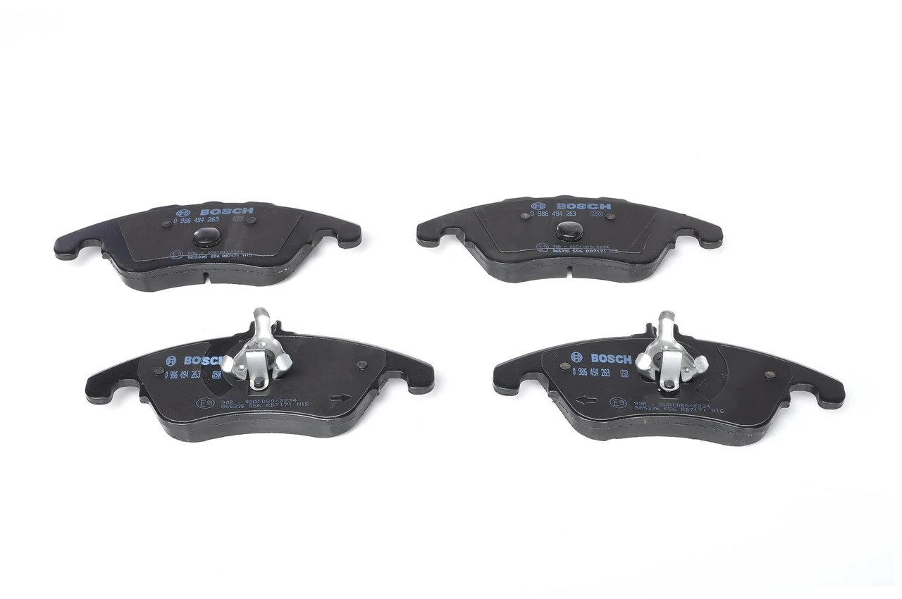 Compre 0986494263 Bosch Sapatas do freio dianteiras de disco