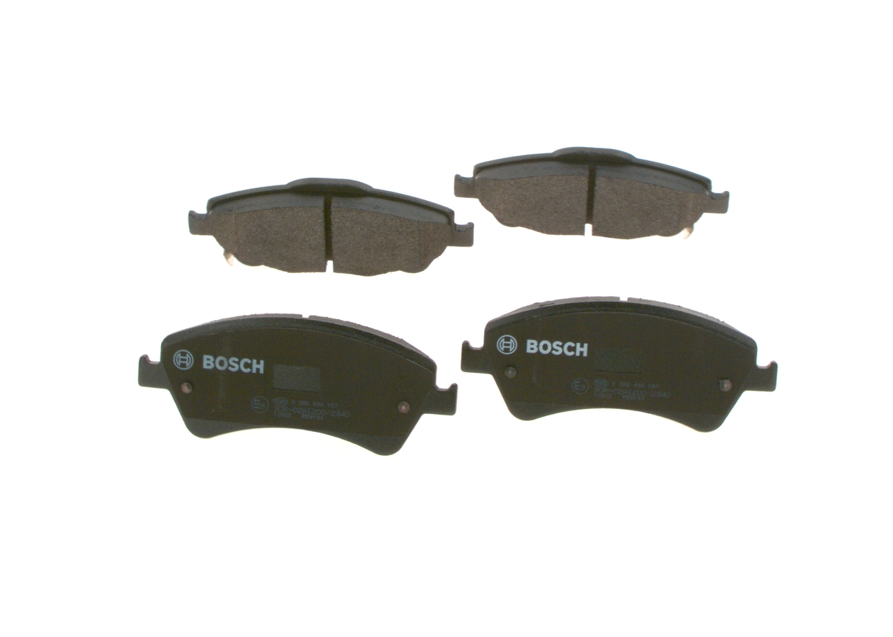 Sapatas do freio dianteiras de disco Bosch 0986494187 preço, a partir de 39,87 USD