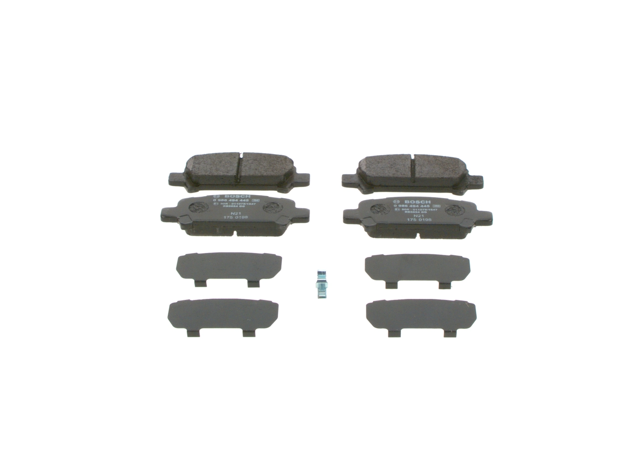 0986487886 Bosch Sapatas do freio traseiras de tambor