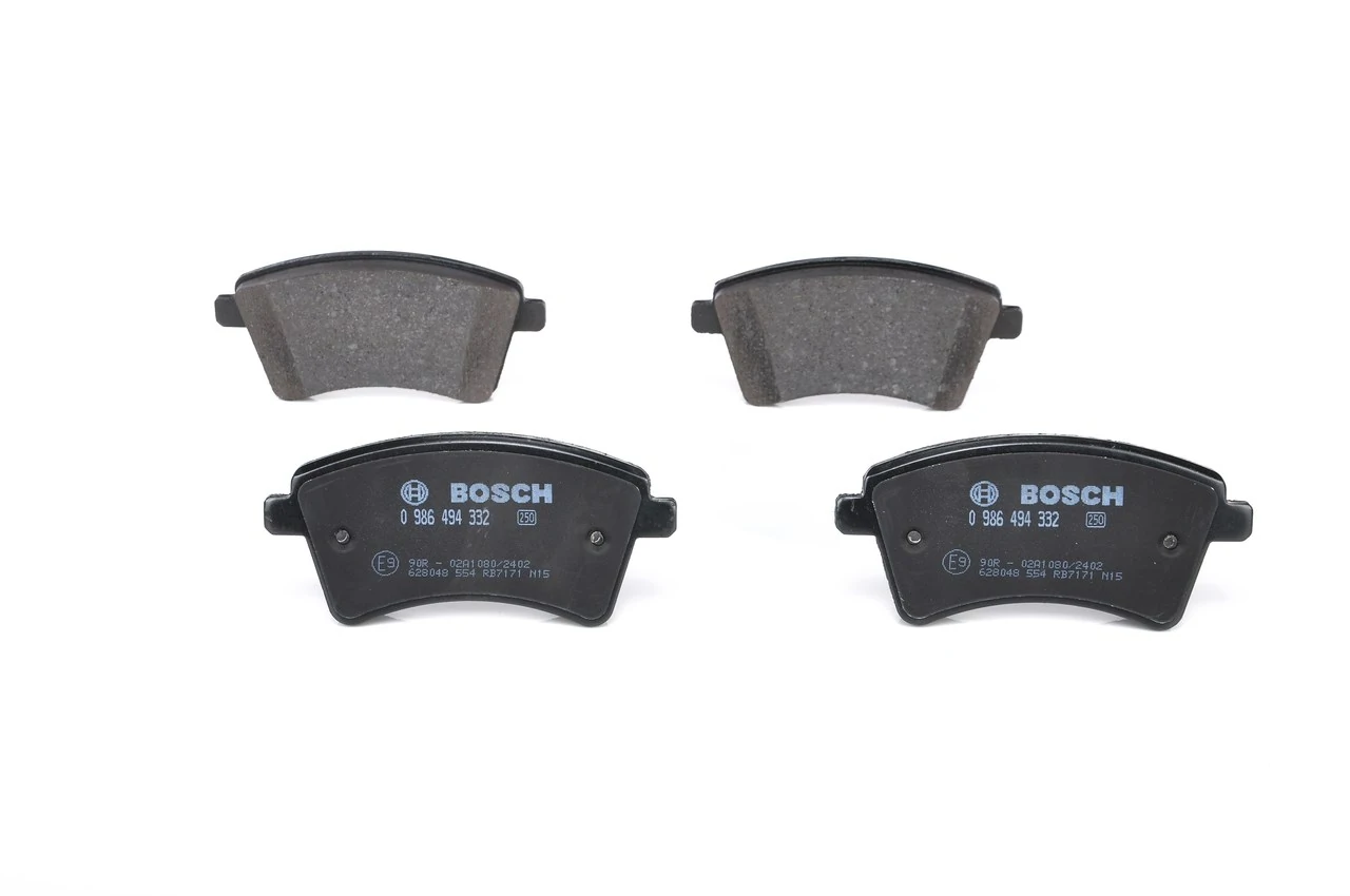 Compre 0986494332 Bosch Sapatas do freio dianteiras de disco