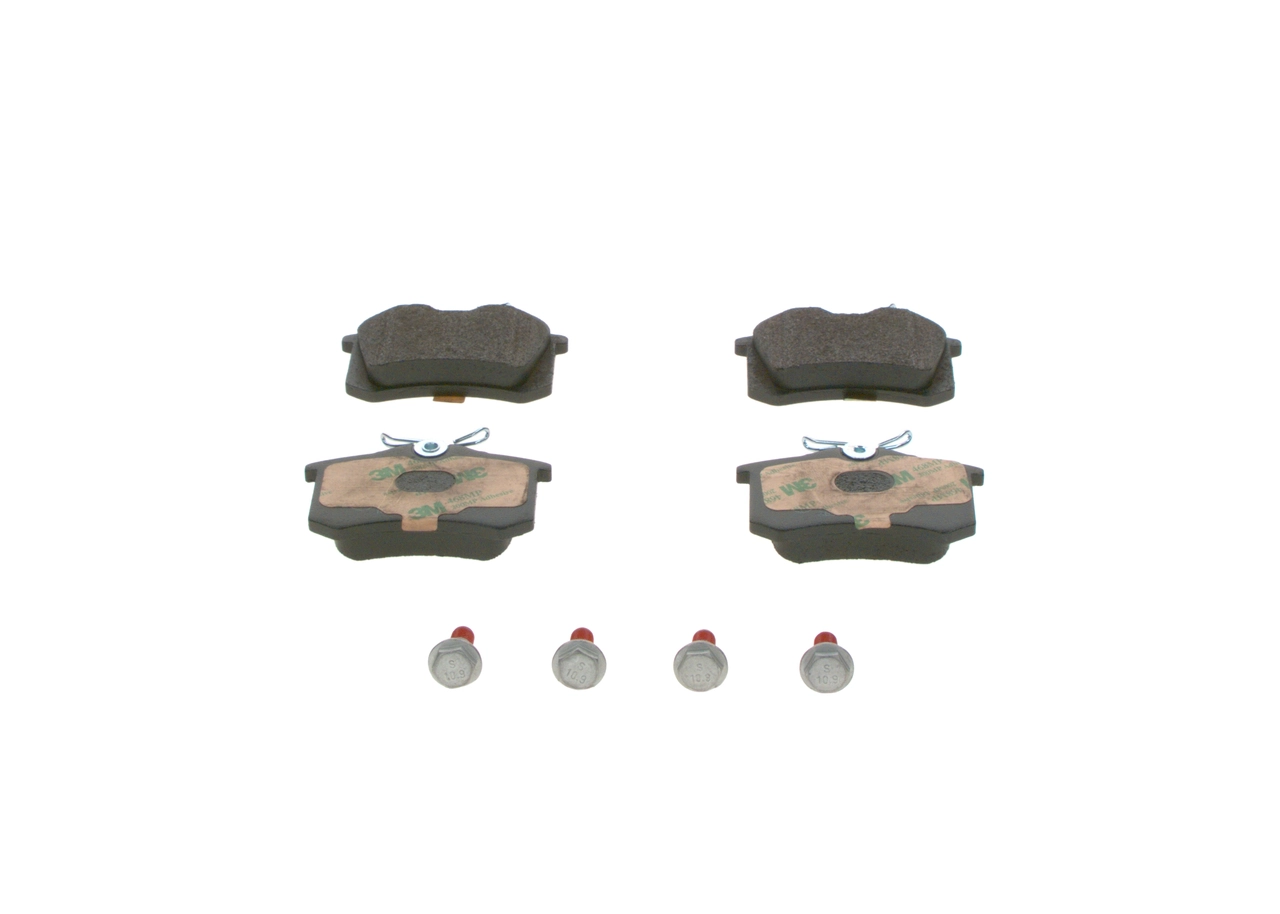 0986461769 Bosch Sapatas do freio traseiras de disco
