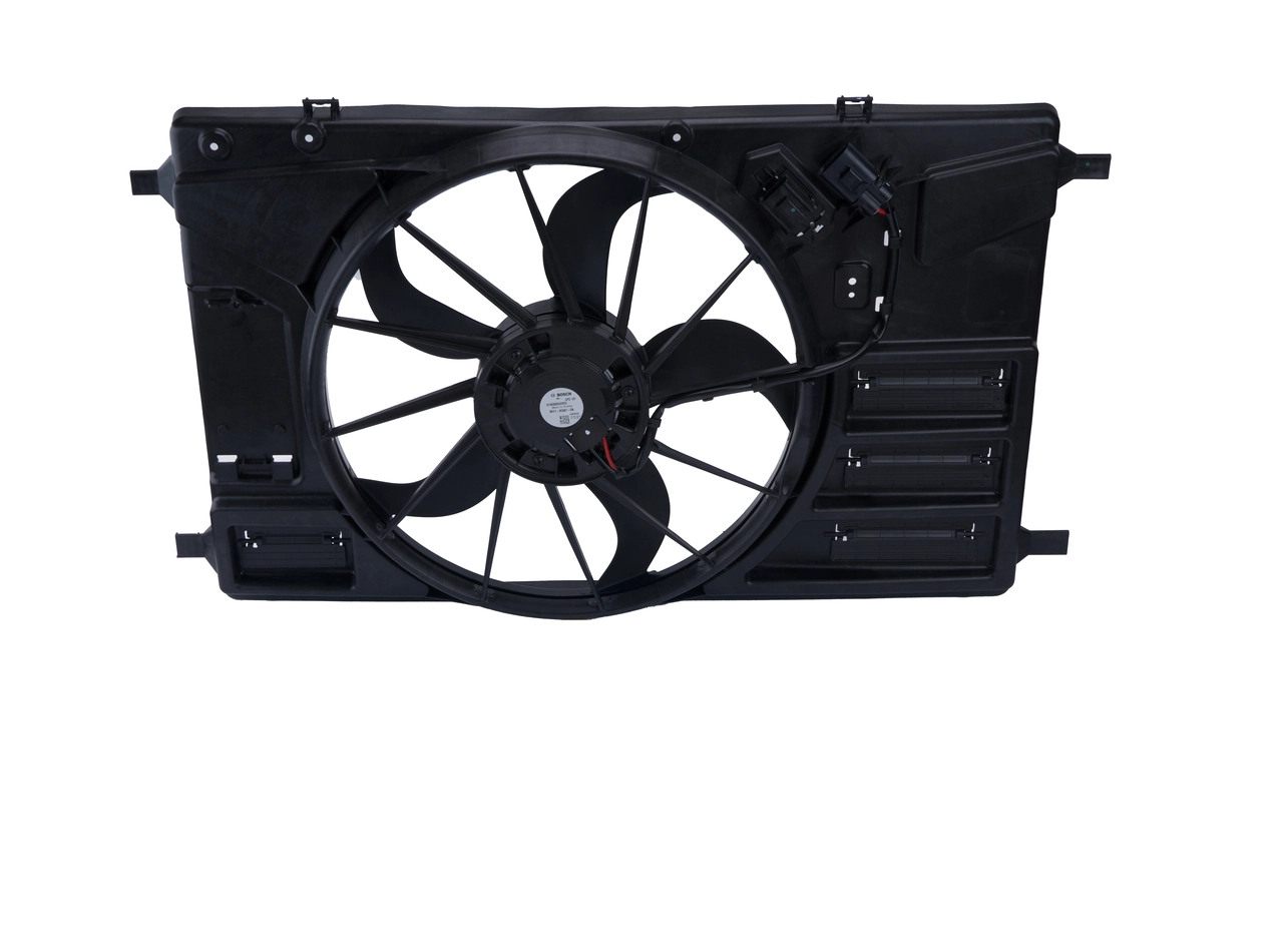 Compre 0130308552 Bosch Difusor do radiador de esfriamento, montado com motor e roda de aletas