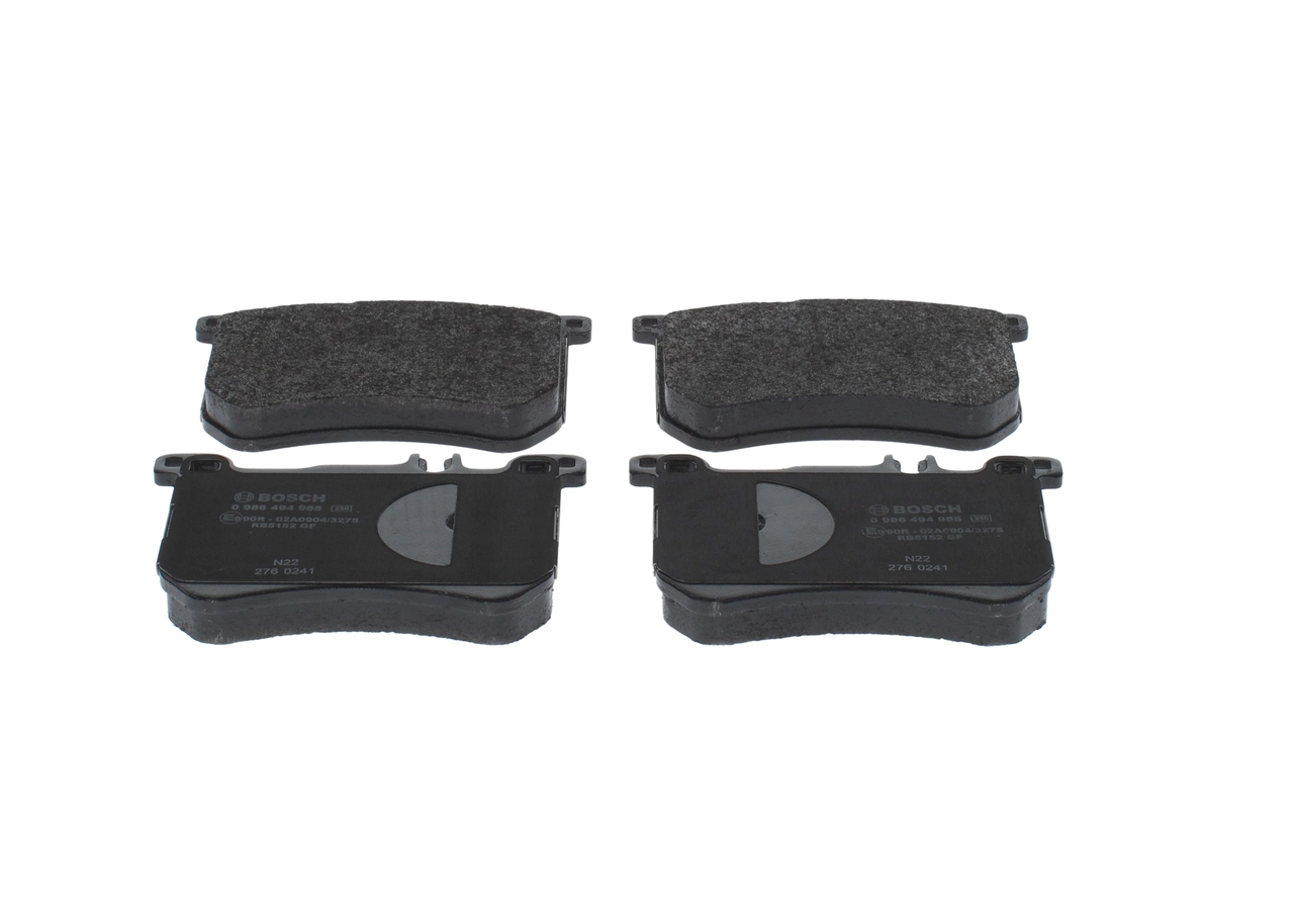 Compre 0986494985 Bosch Sapatas do freio dianteiras de disco