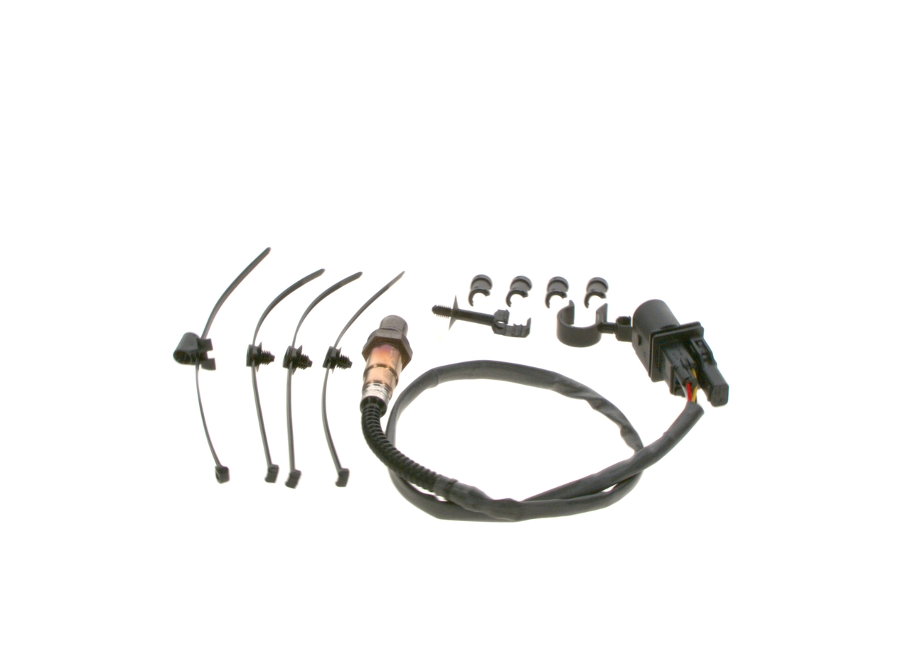 Compre 0258007357 Bosch Sonda lambda, sensor esquerdo de oxigênio até o catalisador