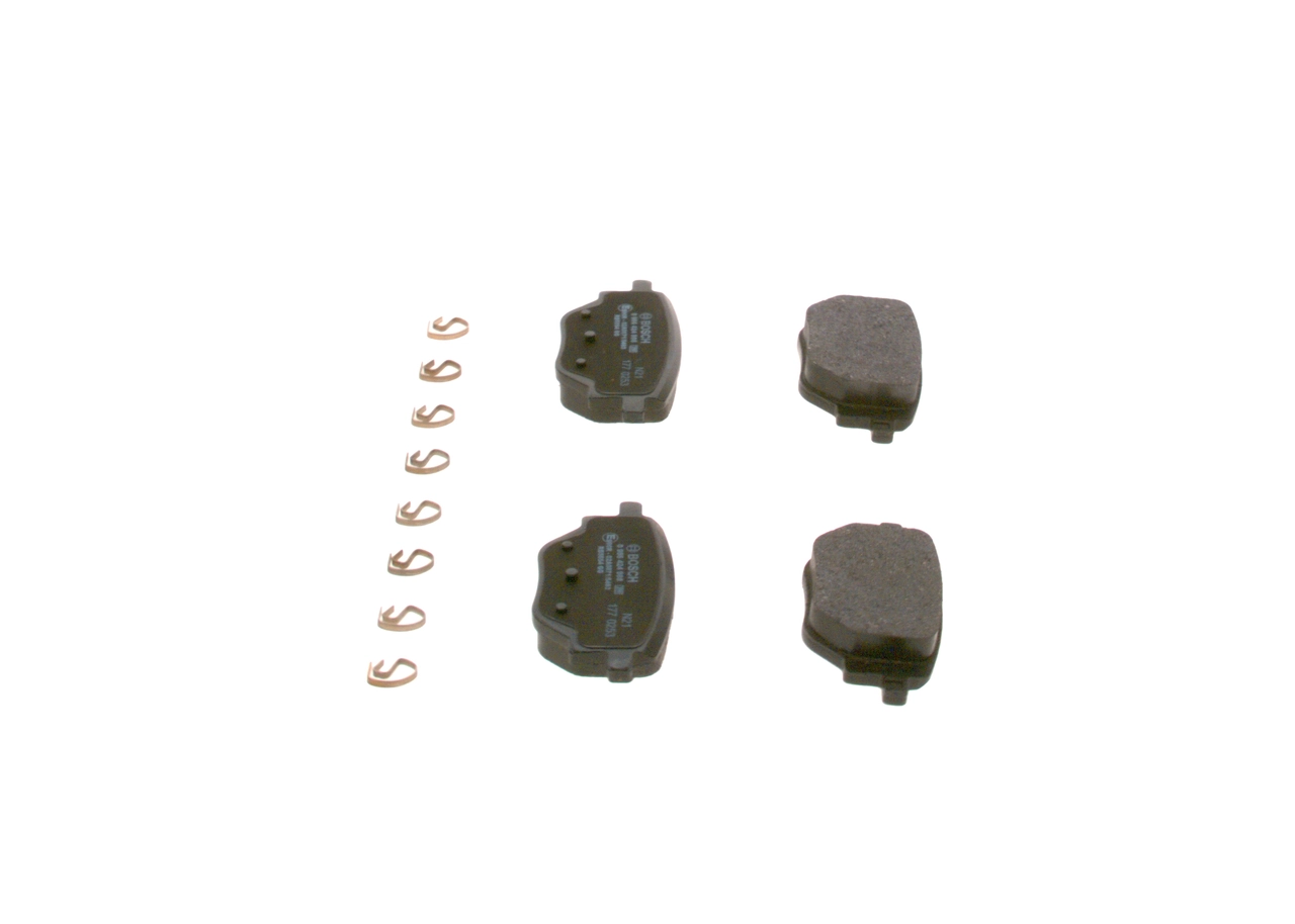 0986424988 Bosch Sapatas do freio traseiras de disco