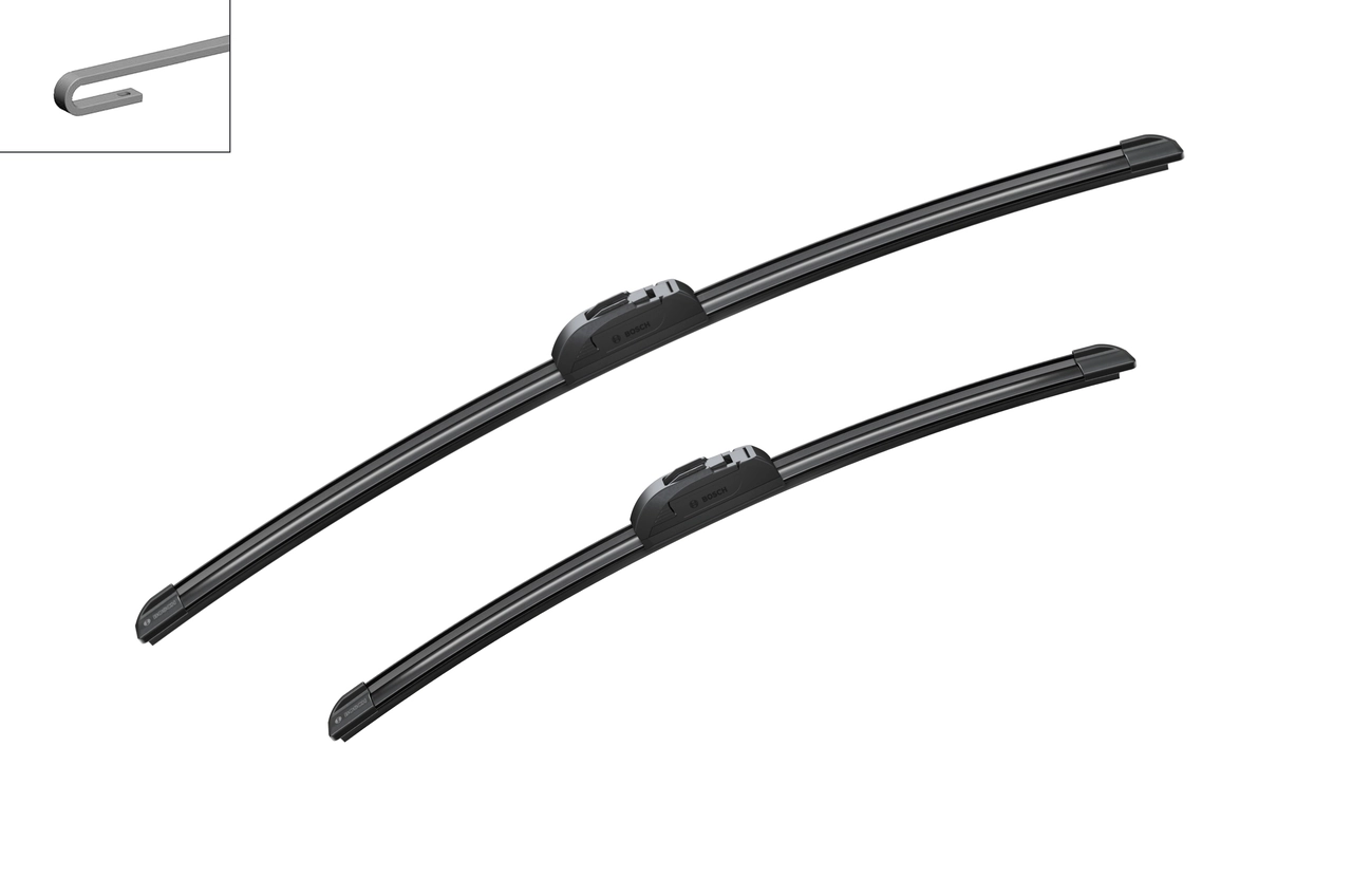 3397118909 Bosch Limpa-pára-brisas do pára-brisas, kit de 2 un.