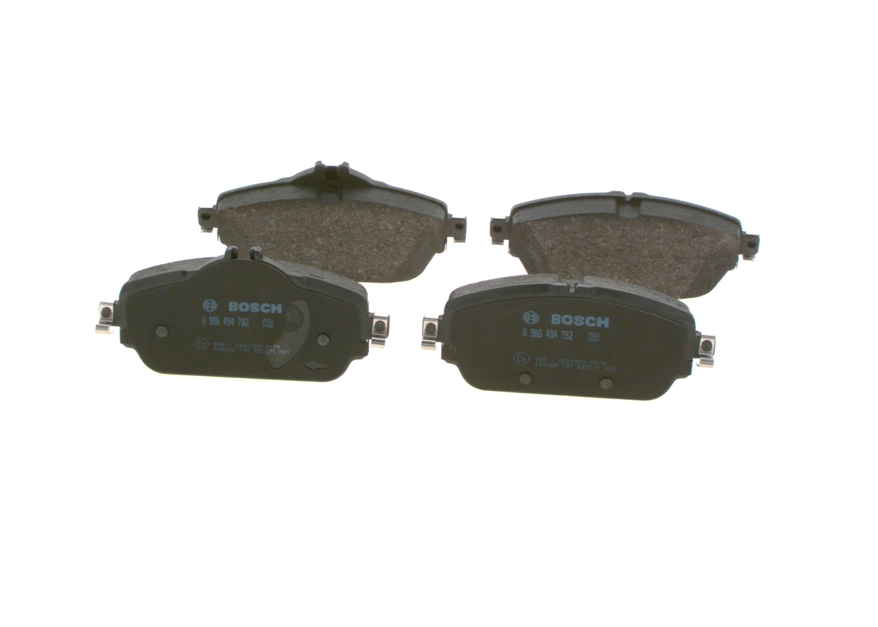 0986494782 Bosch Sapatas do freio dianteiras de disco