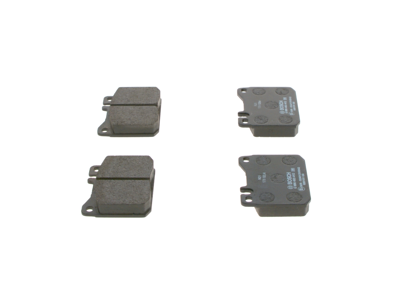 0986463412 Bosch Sapatas do freio dianteiras de disco