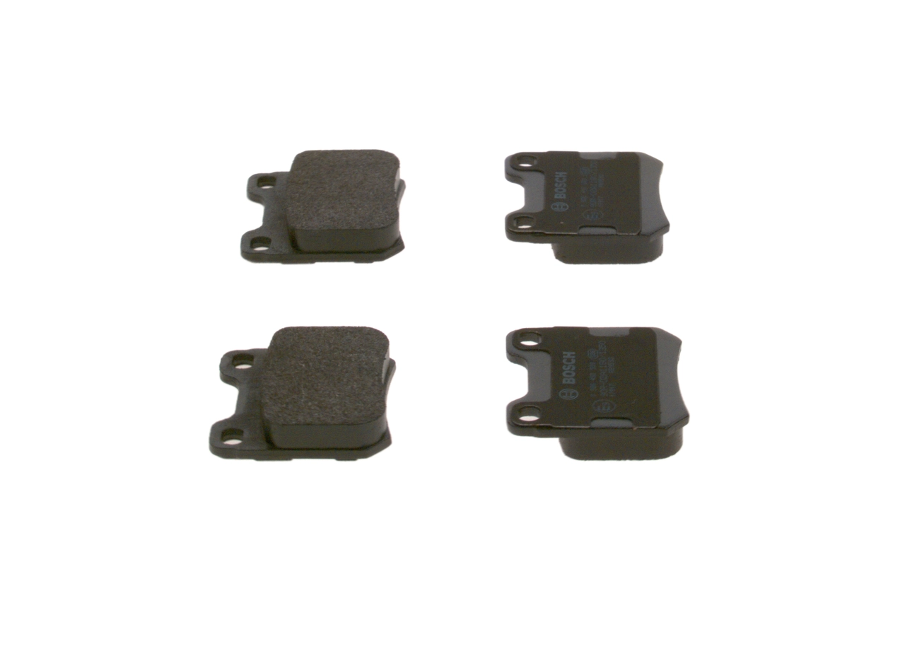 0986490500 Bosch Sapatas do freio traseiras de disco