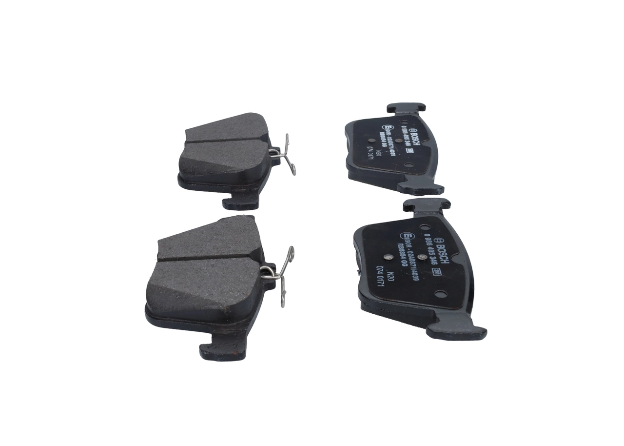 0986495346 Bosch Sapatas do freio traseiras de disco
