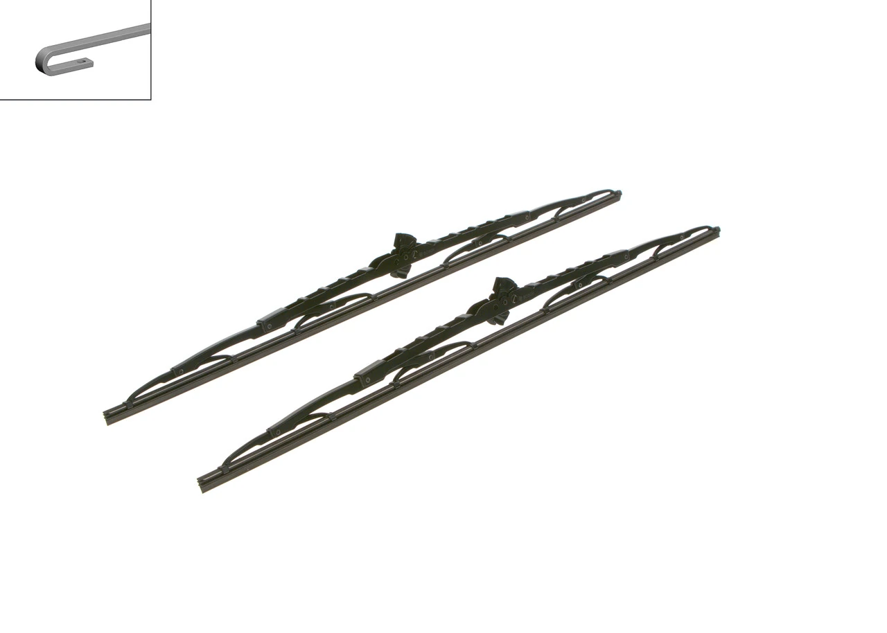Limpa-pára-brisas do pára-brisas, kit de 2 un. Bosch 603C preço, a partir de 8,84 USD