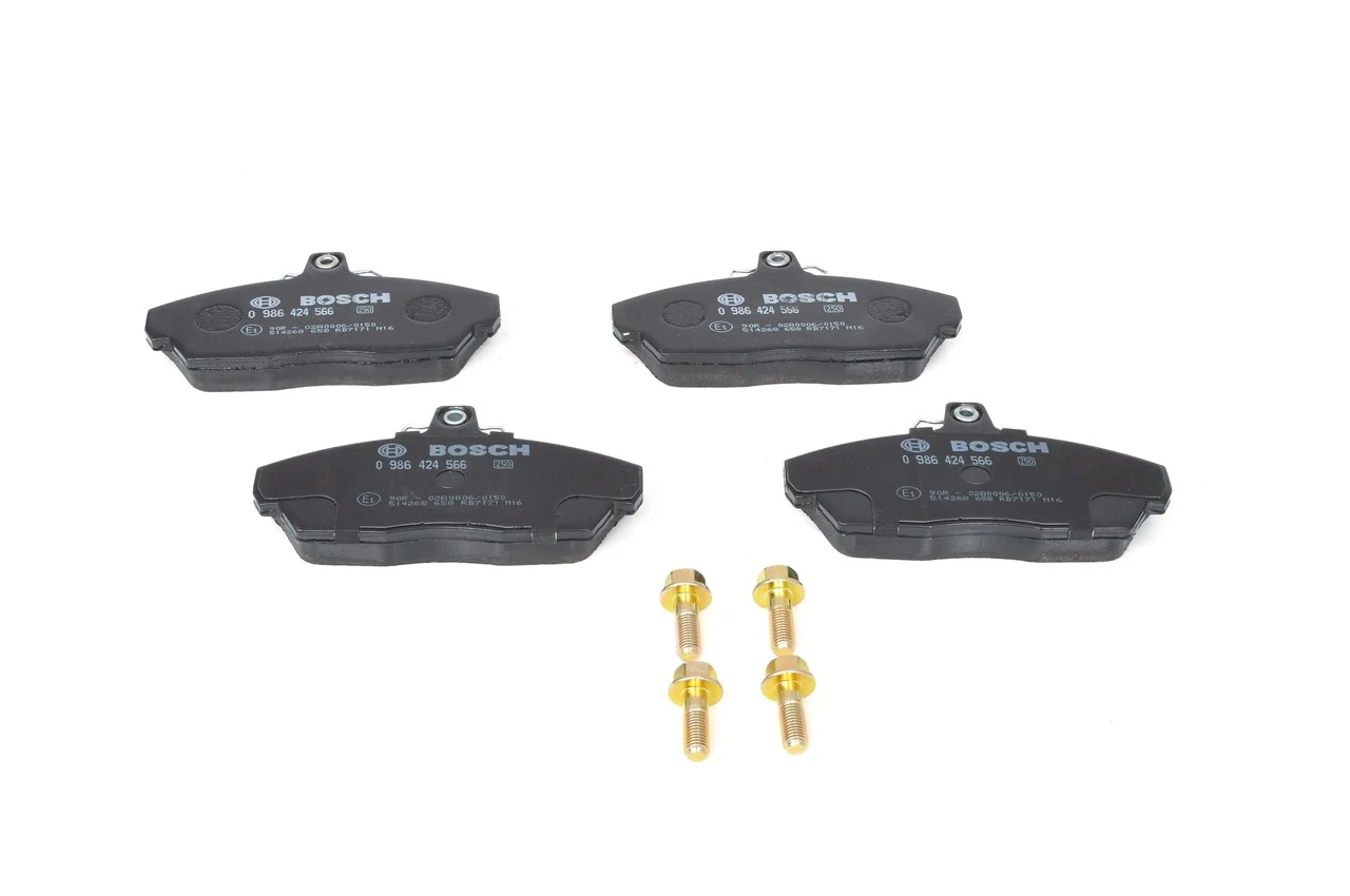 0986424566 Bosch Sapatas do freio dianteiras de disco