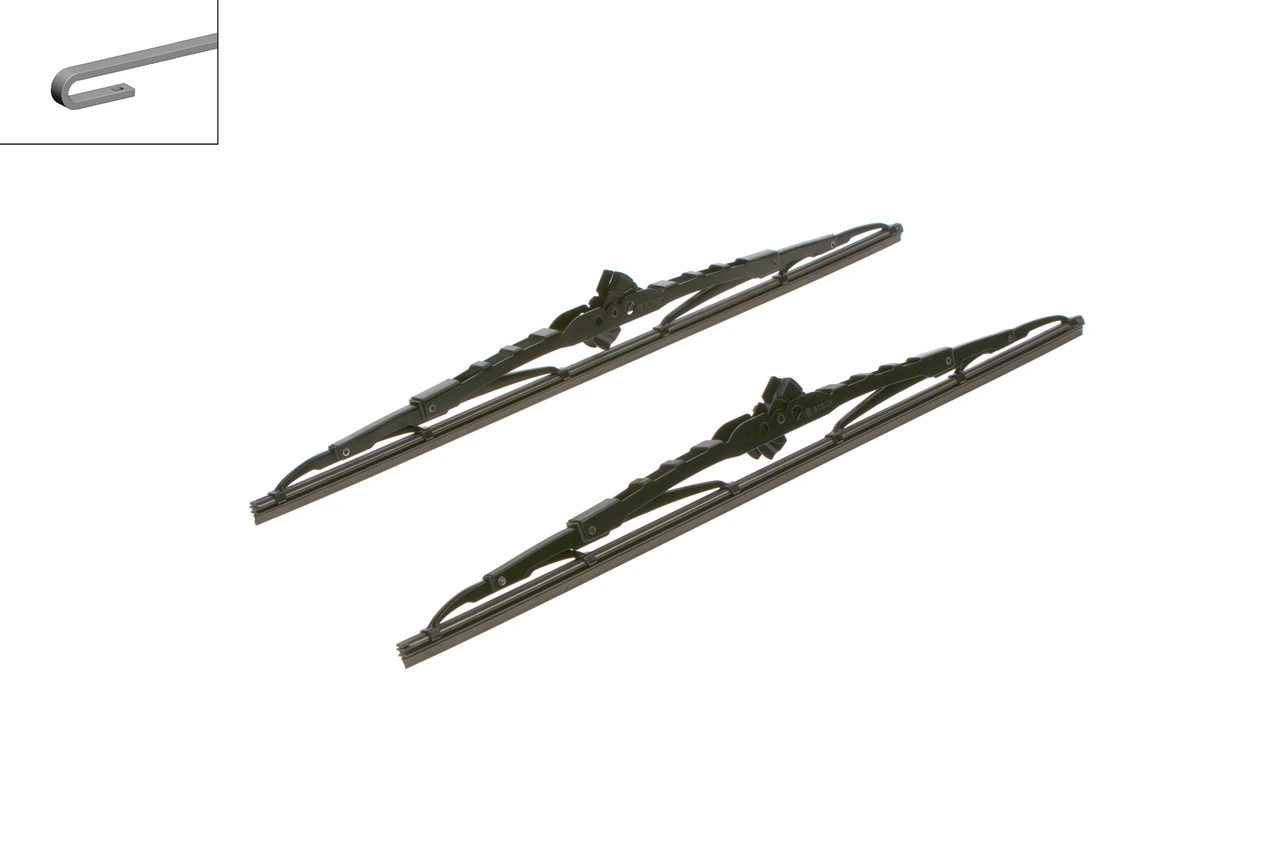 Compre 3397005159 Bosch Limpa-pára-brisas do pára-brisas, kit de 2 un.