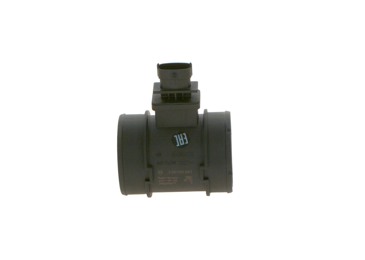 0281002683 Bosch Sensor de fluxo (consumo) de ar, medidor de consumo M.A.F. - (Mass Airflow)