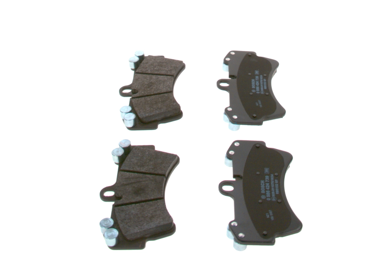 Compre 0986424739 Bosch Sapatas do freio dianteiras de disco