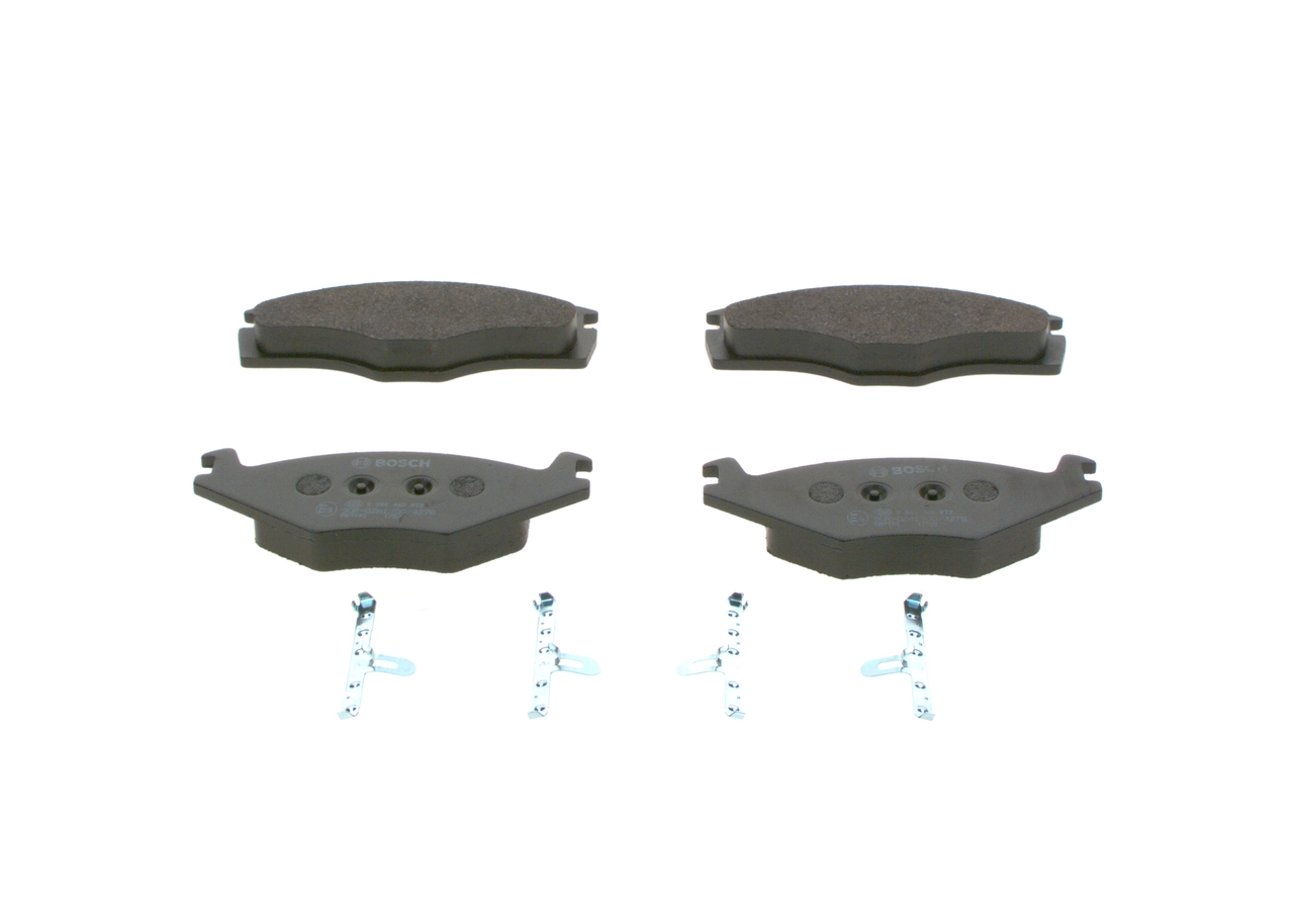 Sapatas do freio dianteiras de disco Bosch 0986468873 preço, a partir de 21,97 USD