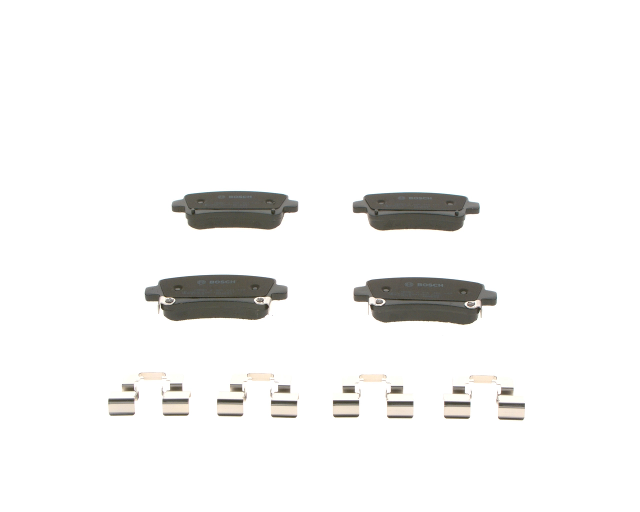 0986424124 Bosch Sapatas do freio traseiras de disco