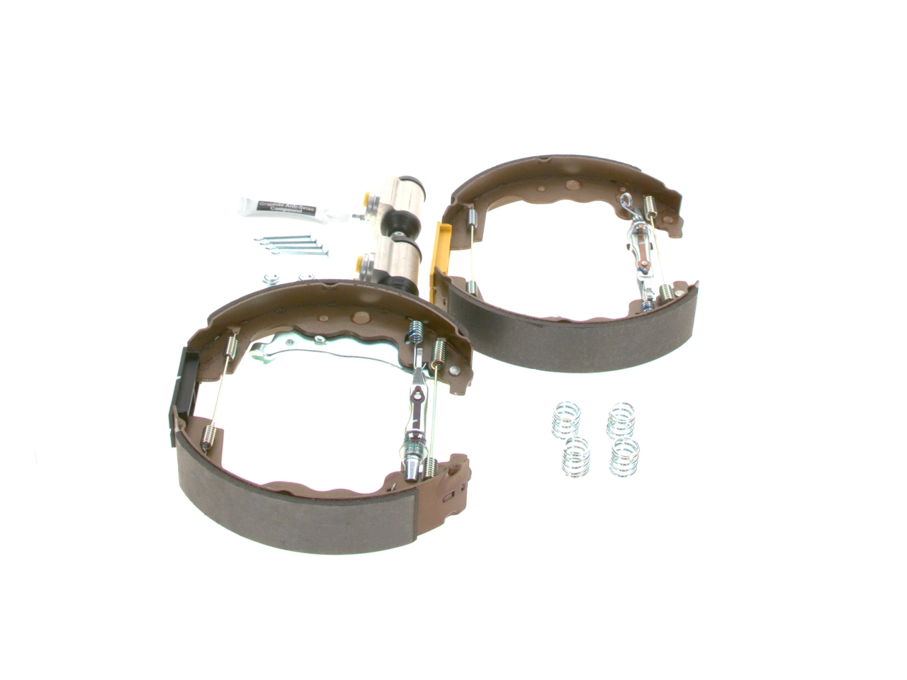 Compre 440A06525R Renault (RVI) Sapatas do freio traseiras de tambor