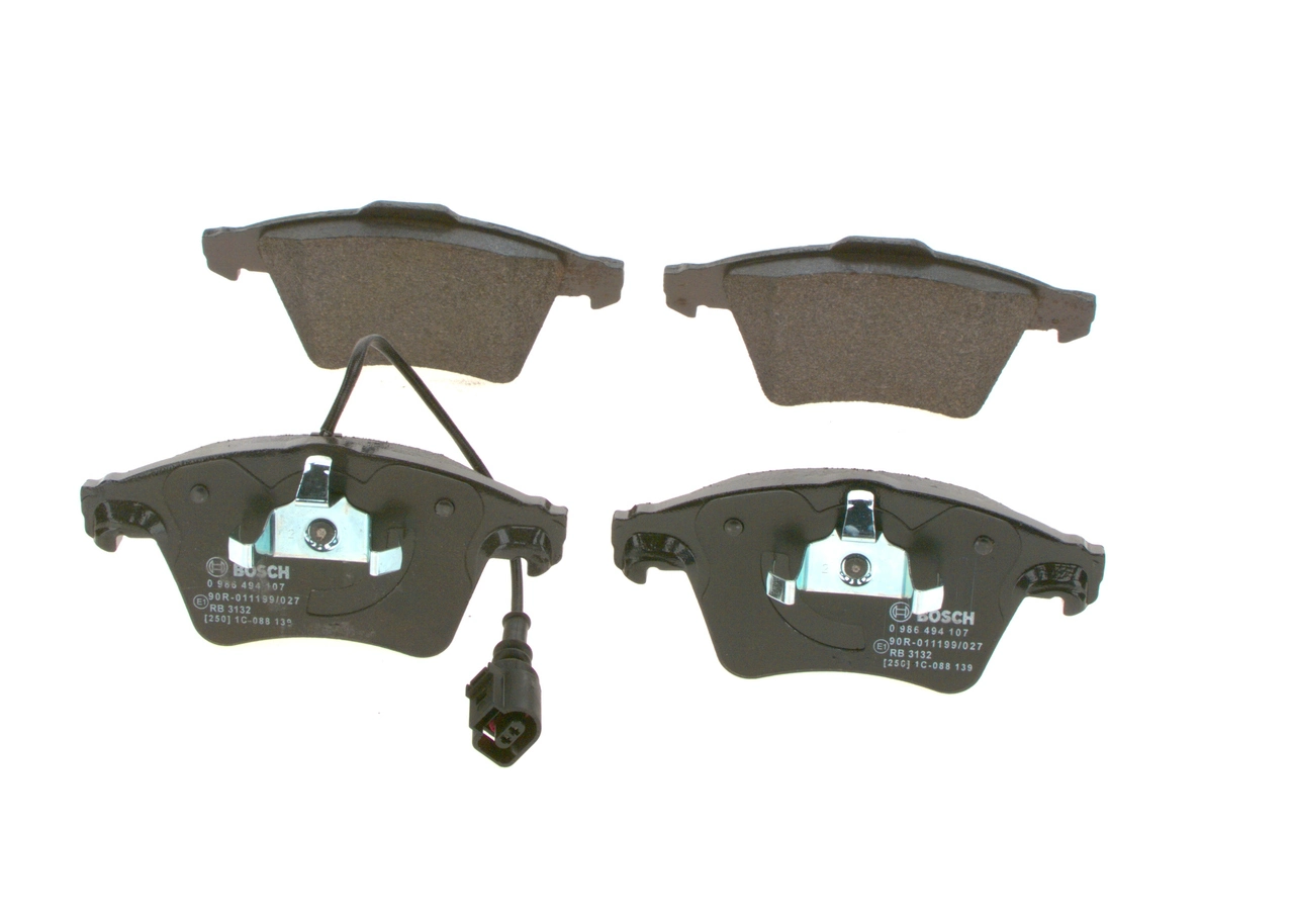 Sapatas do freio dianteiras de disco Bosch 0986494107 preço, a partir de 54,94 USD