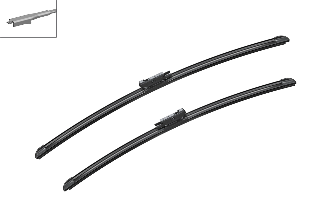 3397007294 Bosch Limpa-pára-brisas do pára-brisas, kit de 2 un.