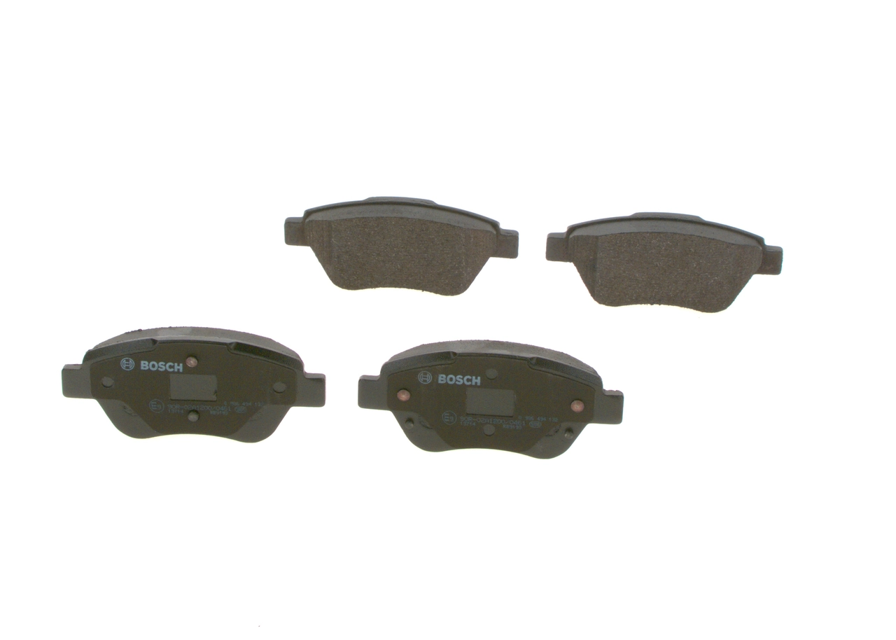 Compre 0986494132 Bosch Sapatas do freio dianteiras de disco