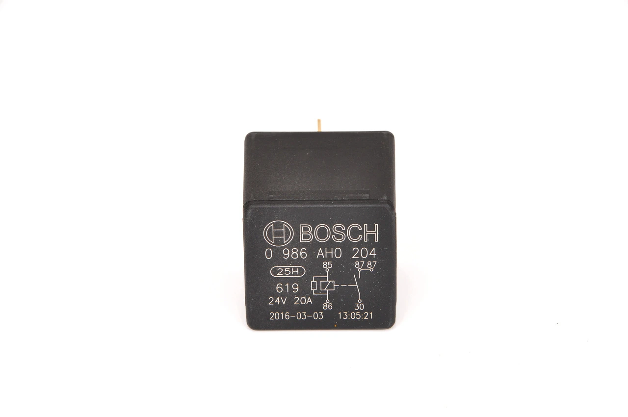 0986AH0204 Bosch Relê de pisca-pisca
