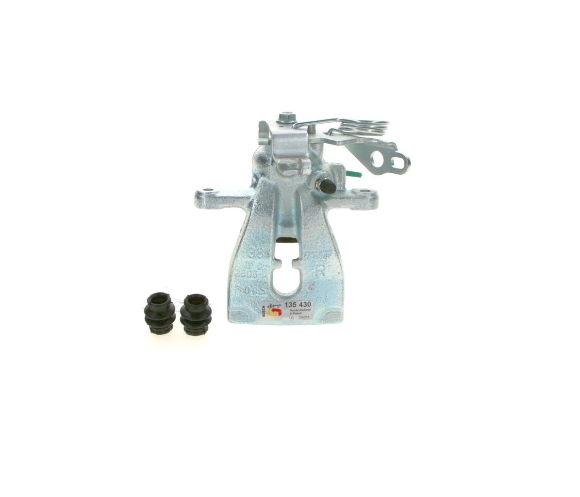 0986135430 Bosch Suporte do freio traseiro direito