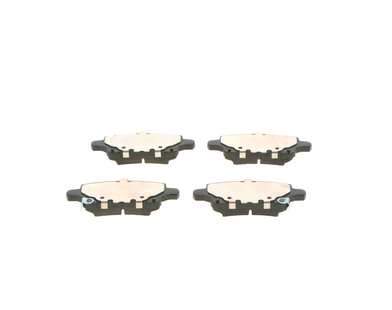 Compre 0986424870 Bosch Sapatas do freio traseiras de disco