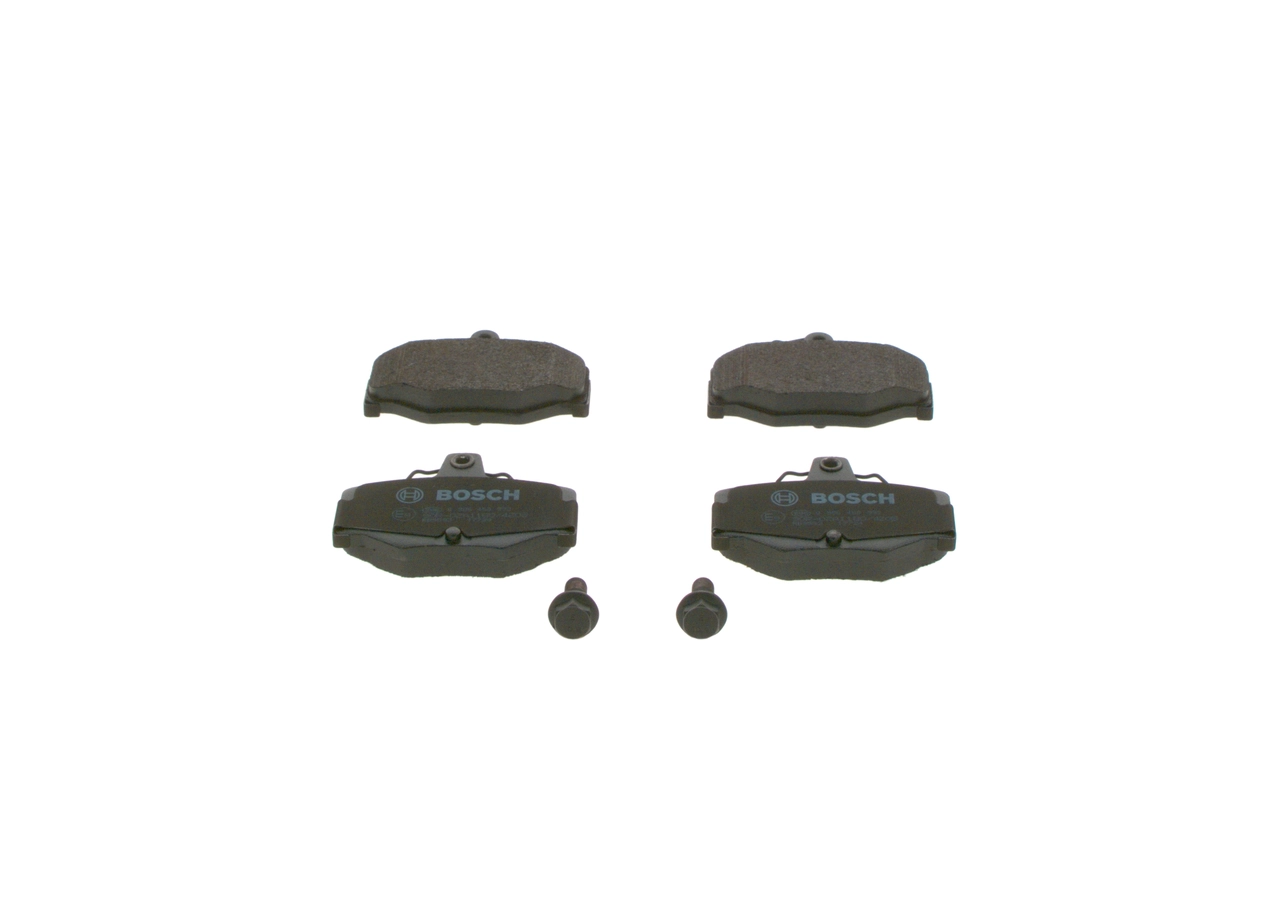 0986460993 Bosch Sapatas do freio traseiras de disco