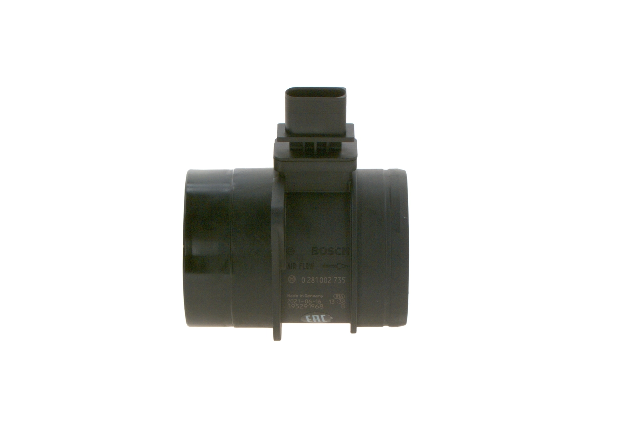 0281002735 Bosch Sensor de fluxo (consumo) de ar, medidor de consumo M.A.F. - (Mass Airflow)