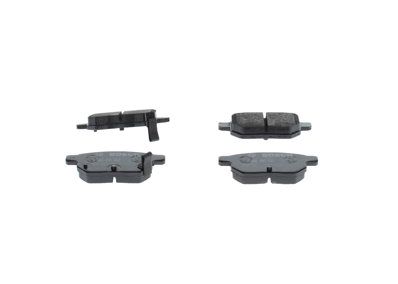 0986495282 Bosch Sapatas do freio traseiras de disco