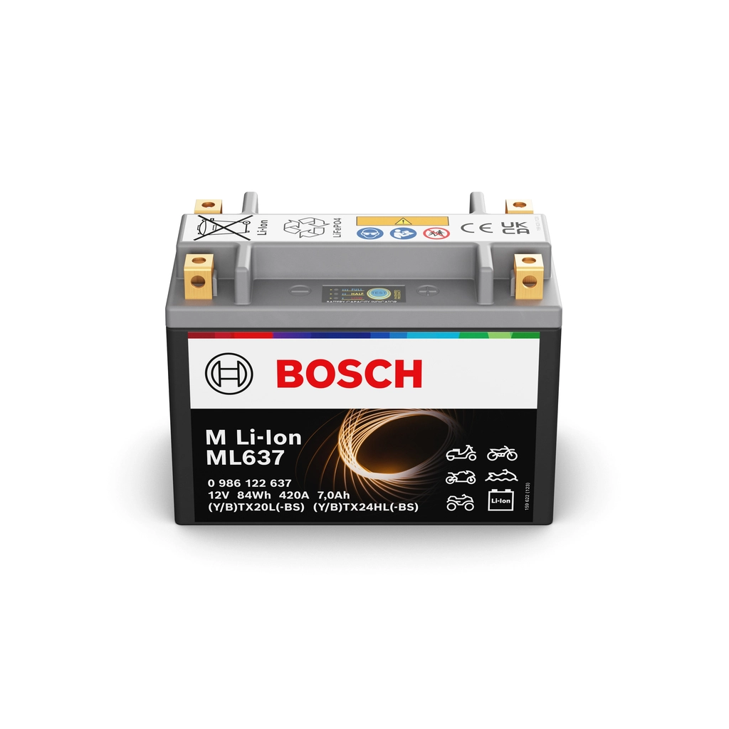 0986122637 Bosch Bateria recarregável (PILHA)