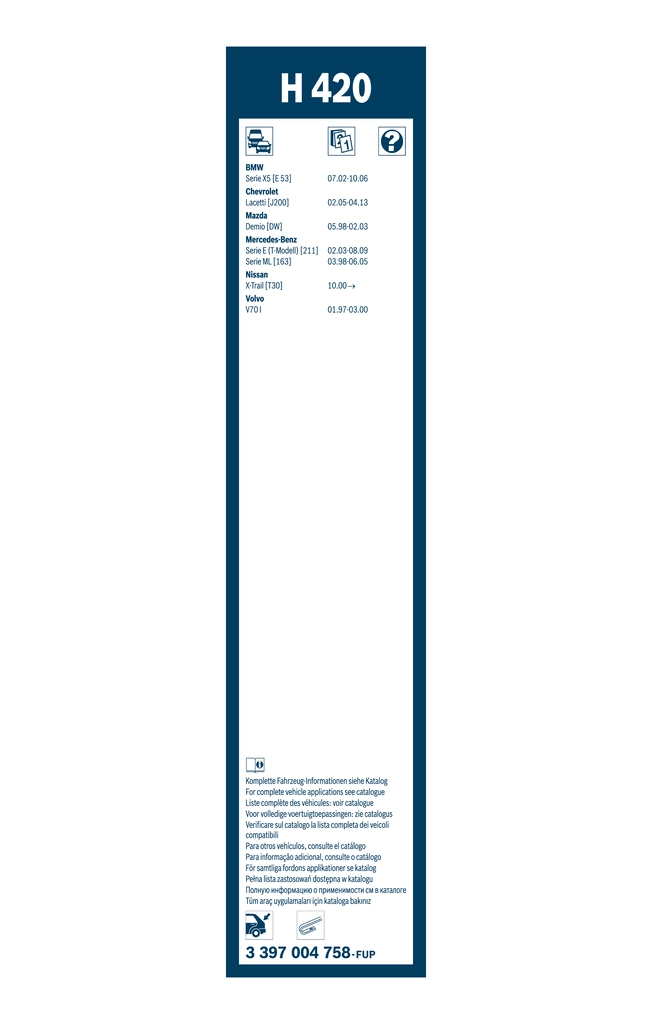  E  carrinha (2003-2009) original desde 10,37 €