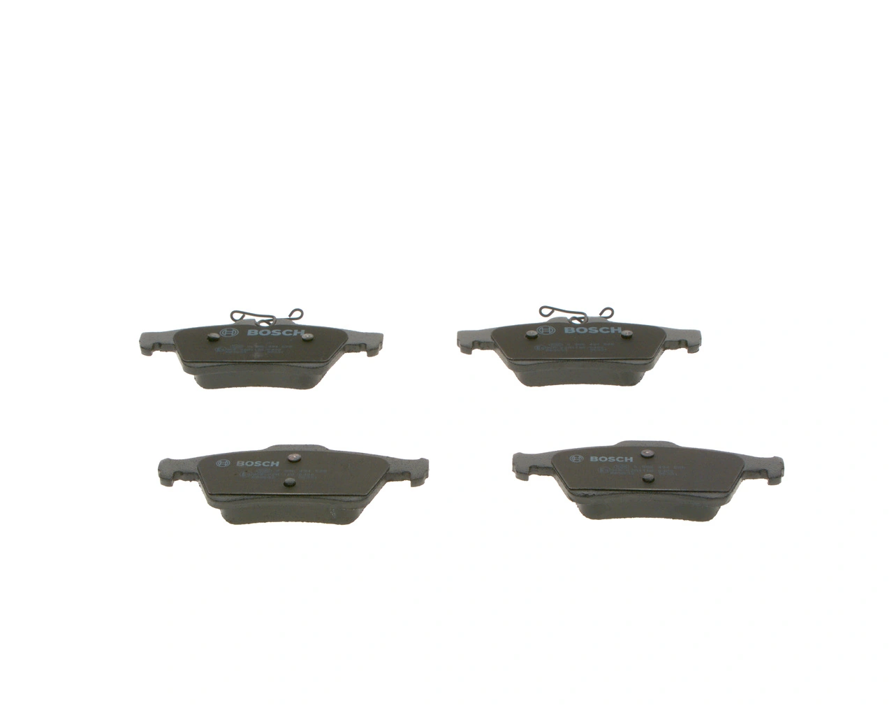 0986494528 Bosch Sapatas do freio traseiras de disco