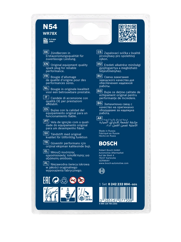 Compre 0242232804 Bosch Vela de ignição