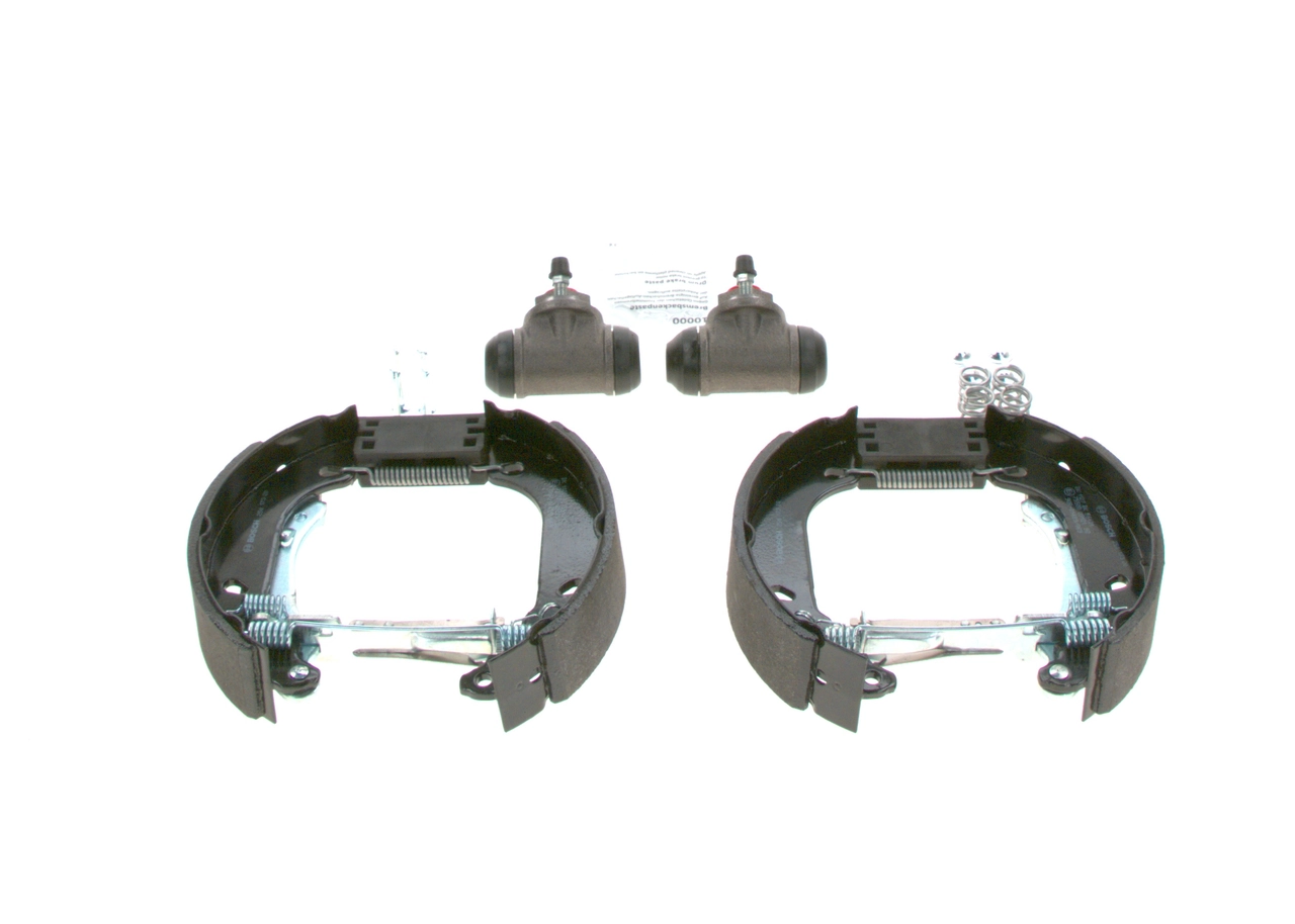 Sapatas do freio traseiras de tambor, montadas com cilindros, kit Bosch 0204114073 preço, a partir de 94,46 USD