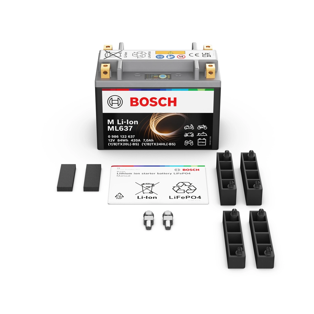 Bateria recarregável (PILHA) 0986122637 Bosch