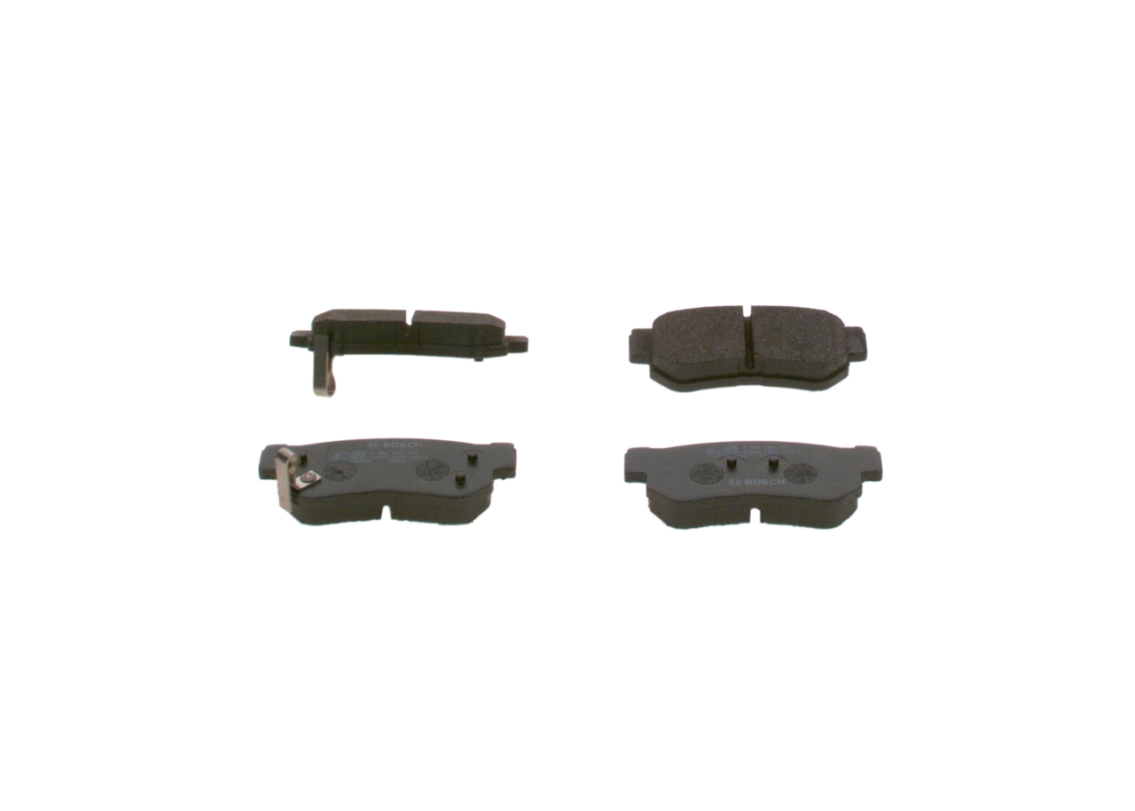 0986494417 Bosch Sapatas do freio traseiras de disco
