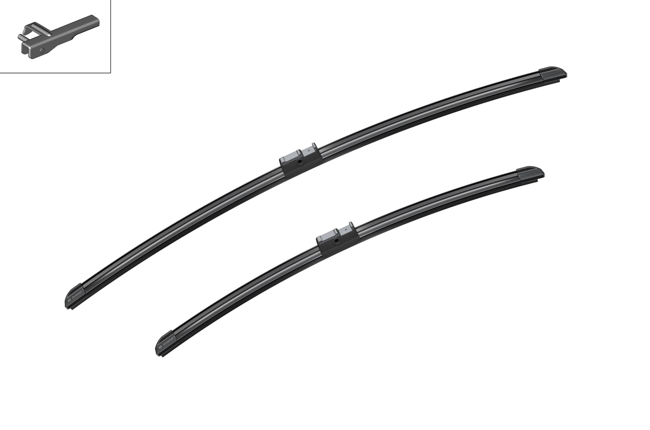 3397118953 Bosch Limpa-pára-brisas do pára-brisas, kit de 2 un.