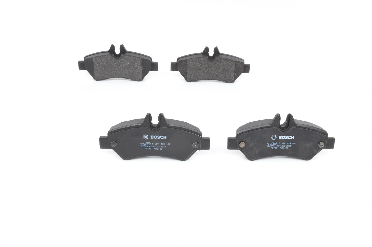 Sapatas do freio traseiras de disco 0986495100 Bosch
