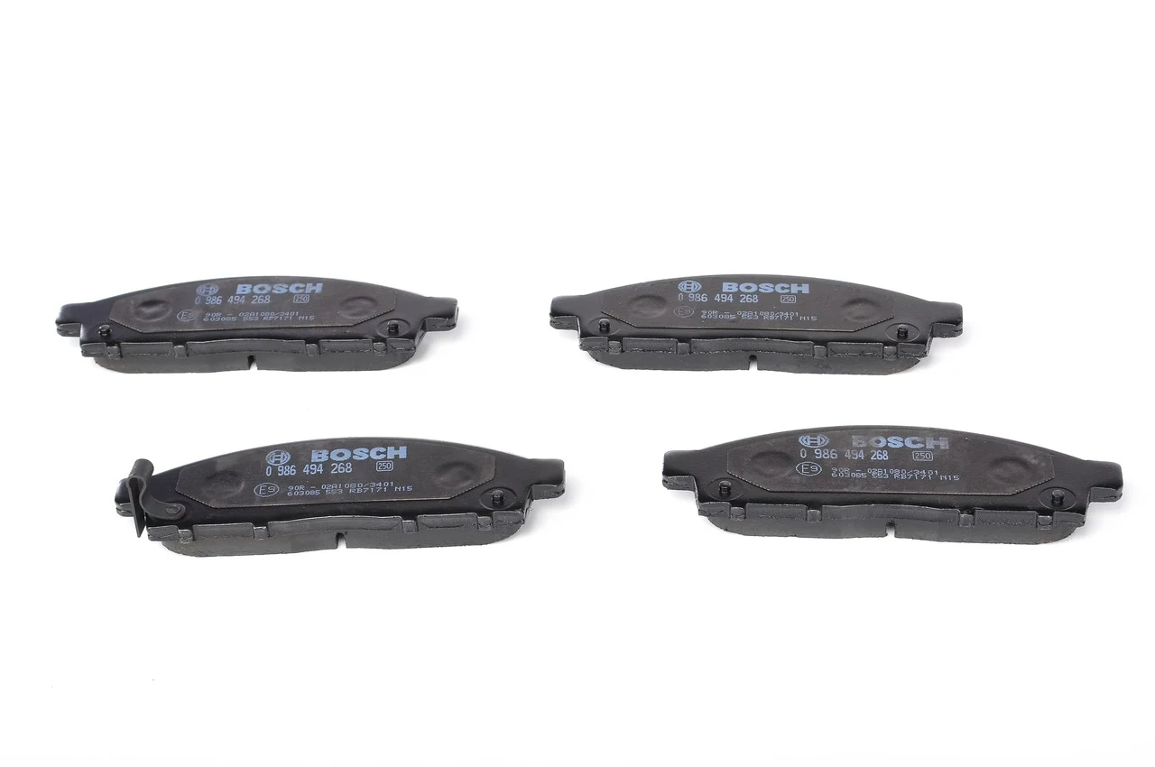 0986494268 Bosch Sapatas do freio dianteiras de disco