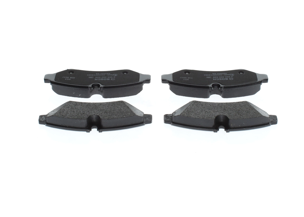 Sapatas do freio traseiras de disco Bosch 0986460026 preço, a partir de 43,12 USD
