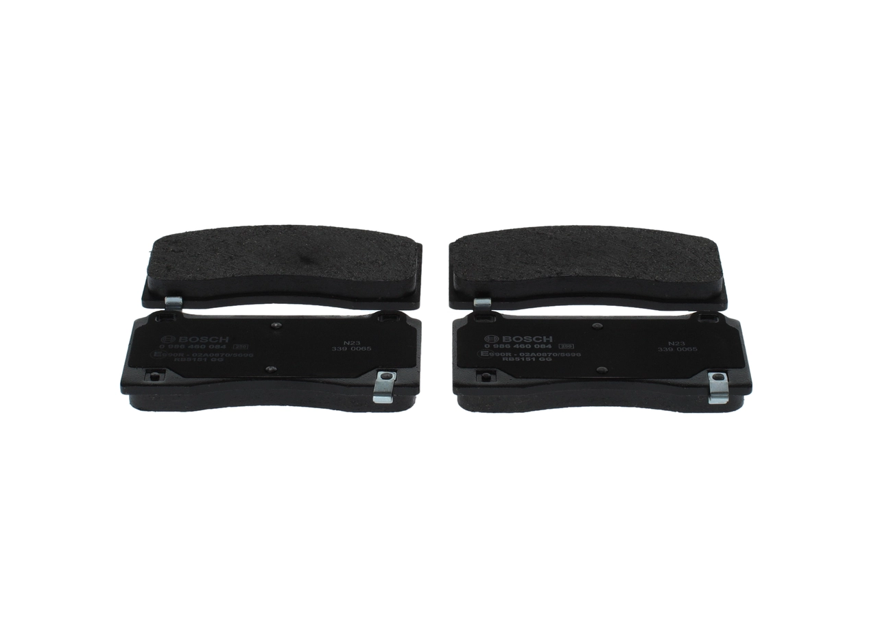 0986460084 Bosch Sapatas do freio dianteiras de disco